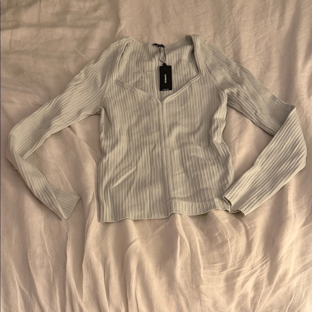 Express V-neck sweater NWT